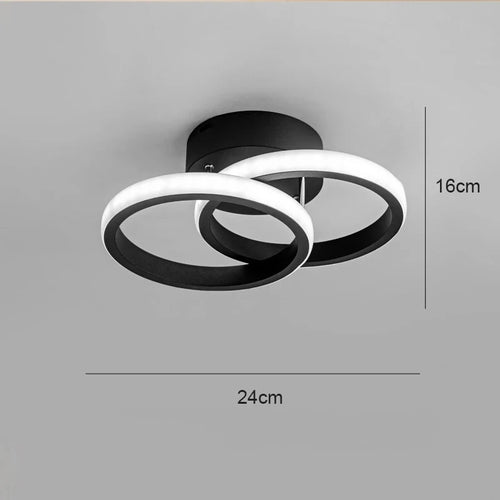 Modern LED ceiling light for indoor and outdoor decoration