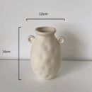 modern ceramic vase for dried flowers interior decoration