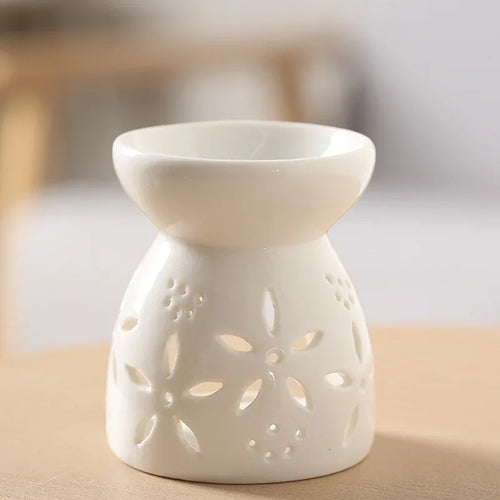 Ceramic candle holder for scented candles elegant home decor - vue 10 sur 9