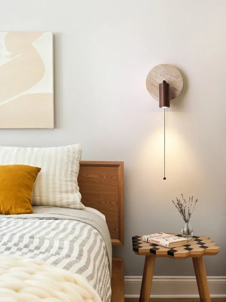 Natural stone spot light with creative retro medieval style - vue 3 sur 8