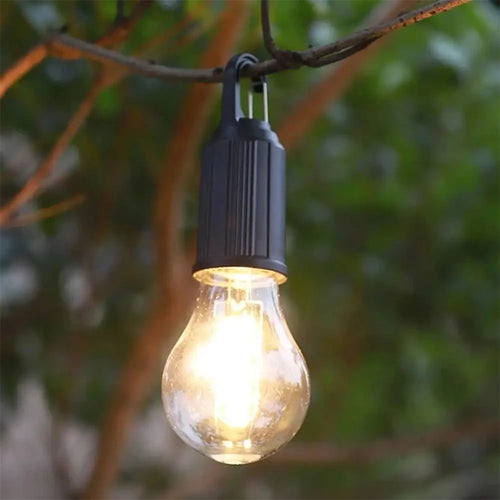 Rechargeable USB waterproof camping lamp with 3 lighting modes, portable - vue 5 sur 9