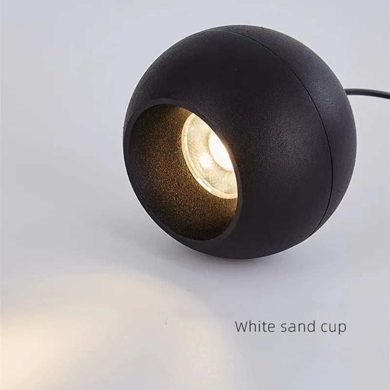 Modern nordic simple ball pendant light for café or bar