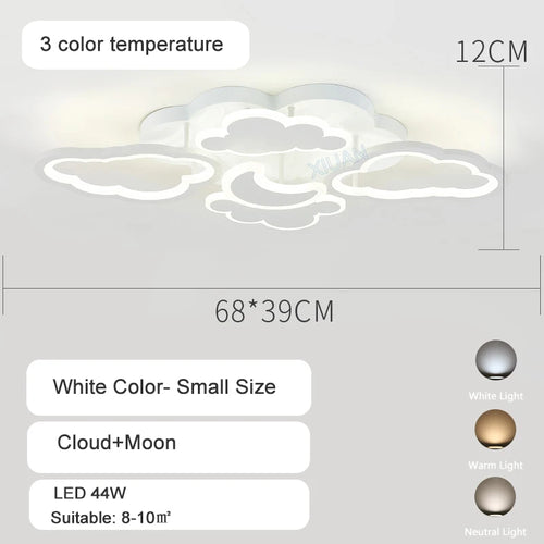 Plafonniers pour chambre d'enfant Pépinière LED Princesse Bébé - vue 14 sur 25