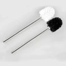 Stainless steel toilet cleaning brush