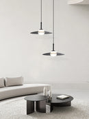 Minimalist glass pendant light for cafés, bars and restaurants