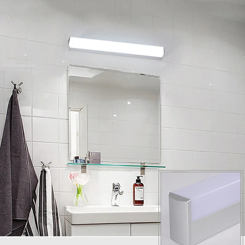LED wall light for mirror