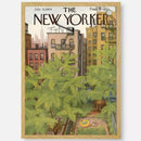 New Yorker poster waterproof wall art sticker aesthetic decoration