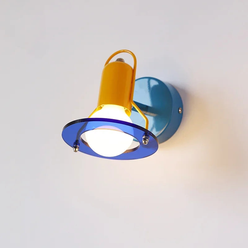 Decorative LED rocker arm wall light for children - vue 3 sur 11