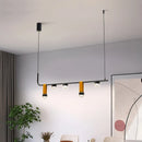 Leather designer pendant light for a bright and elegant interior