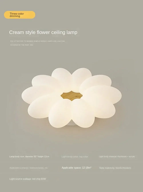 Creative petal chandelier for a warm and soothing atmosphere - vue 15 sur 24