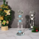 Geometric crystal candle holder for modern and romantic decoration