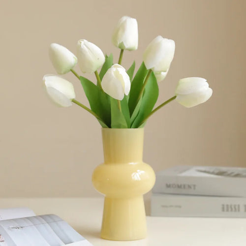 Easter silk tulip decoration for weddings and spring - vue 7 sur 14