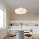 Glass chandelier for modern decorative interior lighting