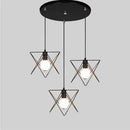 Vintage style metal pendant light for indoor lighting