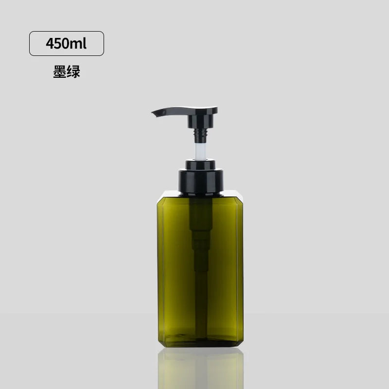 wall-mounted liquid soap dispenser for disinfectant and shower gel - vue 5 sur 15