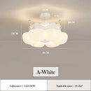 Romantic cloud-shaped ceiling light for children's room