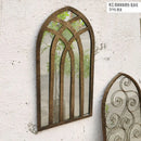 Nordic retro wooden mirrors for wall craft decoration