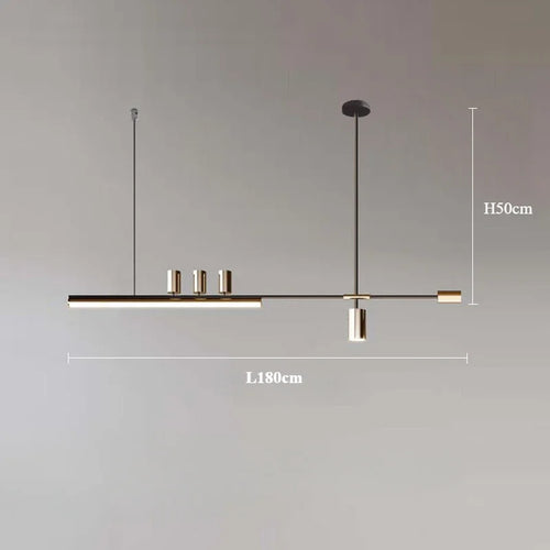 Modern minimalist nordic chandelier for interior decor - vue 13 sur 16