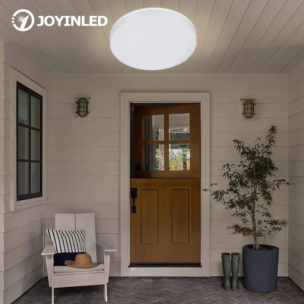 Waterproof indoor outdoor LED ceiling light 6000k modern design