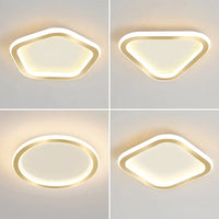 Modern gold ceiling light for interior decoration and lighting