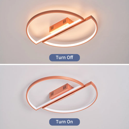 Modern LED chandelier for elegant lighting in your home - vue 2 sur 9