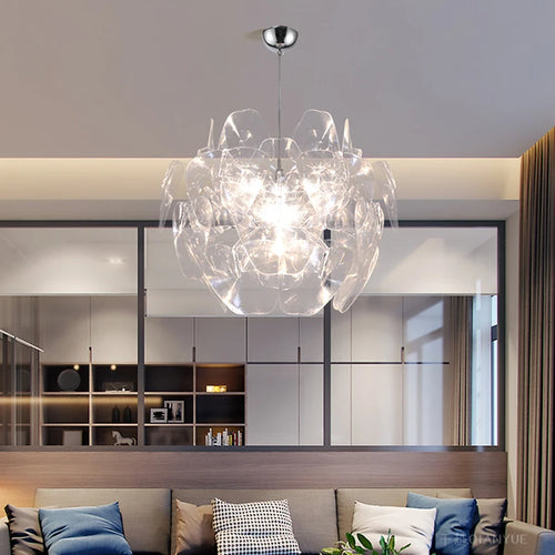 Nordic creative modern designer chandelier for indoor lighting - vue 2 sur 8