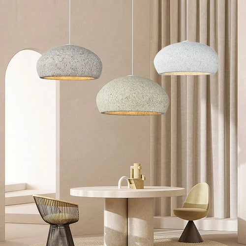 Wabi-sabi Nordic LED minimalist pendant light home decor - vue 2 sur 10