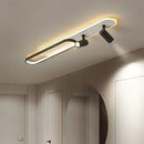 Modern LED ceiling light with spotlight for home decor