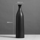 modern ceramic vase for elegant floral decoration
