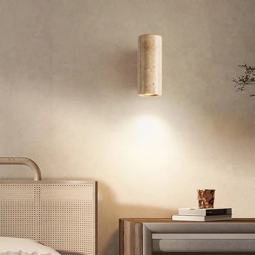 Natural stone LED wall light nordic decoration - vue 4 sur 8