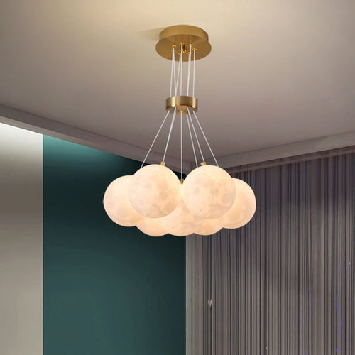 3d led pendant light chandelier winfordo - vue 4 sur 12