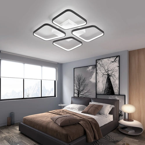 Modern LED ceiling light for stylish interiors - vue 6 sur 8