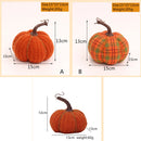 Decorative fabric pumpkins for halloween, thanksgiving and celebrations
