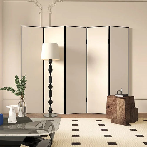 folding metal mobile screen for various spaces - vue 2 sur 13