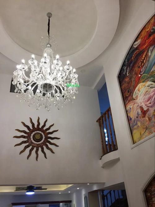 Luxury crystal chandelier for hotels and lighting projects - vue 4 sur 7
