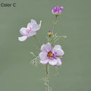 Silk artificial flower branch for wedding decoration