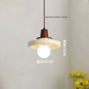 Decorative antique-style engraved resin retro chandelier