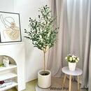 Artificial olive branch for interior decoration and weddings