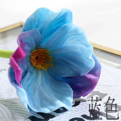 Artificial poppy flower for wedding and interior decoration - vue 14 sur 14