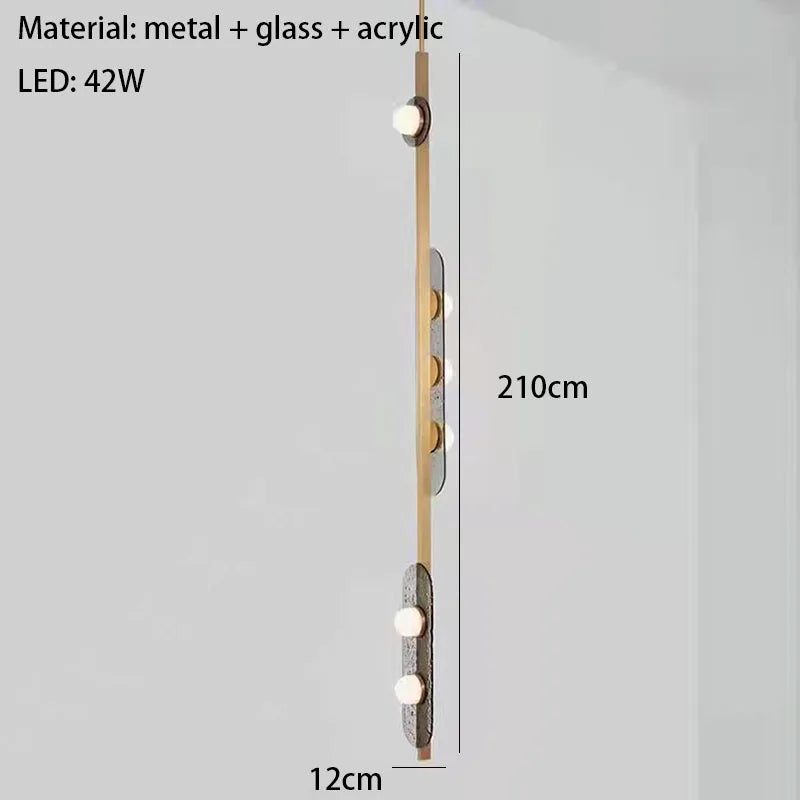 Art deco glass chandelier for modern lighting