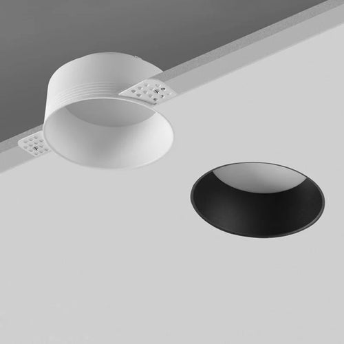 High-end dimmable recessed cob led spotlights for residential interiors - vue 3 sur 5