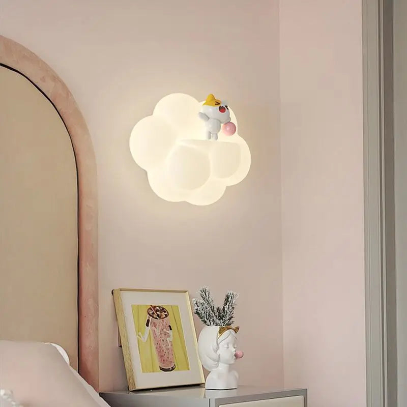 Animal wall light for children's and baby's room - vue 5 sur 9