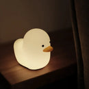 Silicone duck night light USB Christmas gift for children
