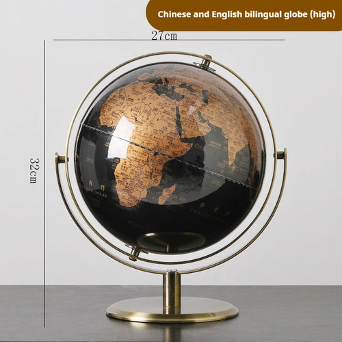 children's educational rotating metal globe - vue 15 sur 14
