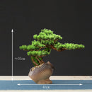 Artificial bonsai tree for indoor decoration and landscaping