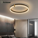 Minimalist led ceiling light with remote control