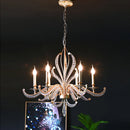 Luxury gold chandelier modern design decorative lamp candle effect