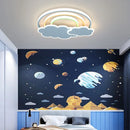 Rainbow cloud ceiling light for children’s room