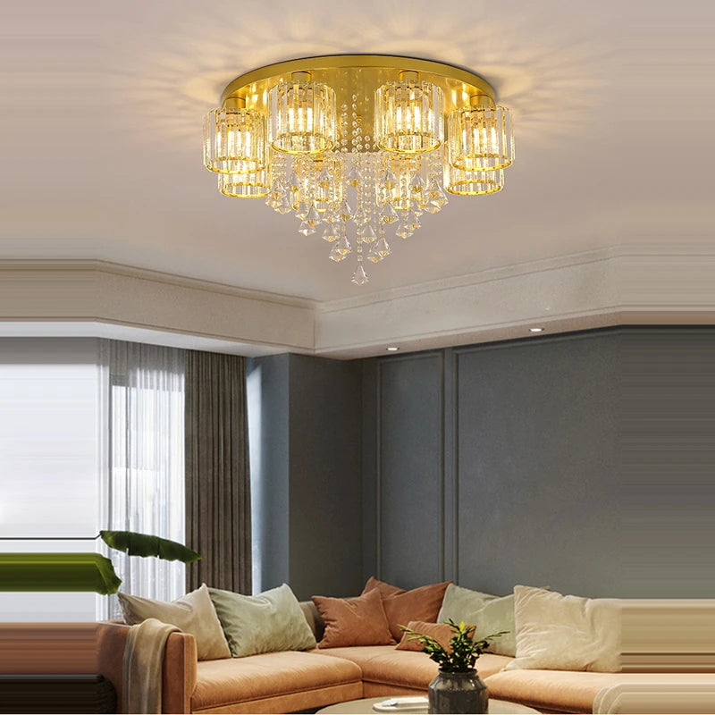 Modern dimmable LED ceiling light for interiors - vue 5 sur 14