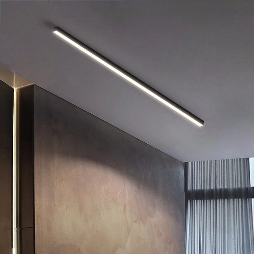 Simple linear ceiling light for elegant modern interiors - vue 4 sur 8
